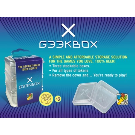 Board Game Storage Solution Travel Box Band 8" NEW! GeekOn 