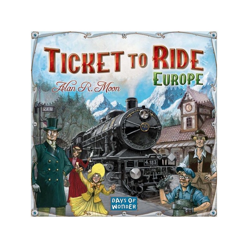 Jogo de Tabuleiro Ticket to Ride Europa - Bc Jogos