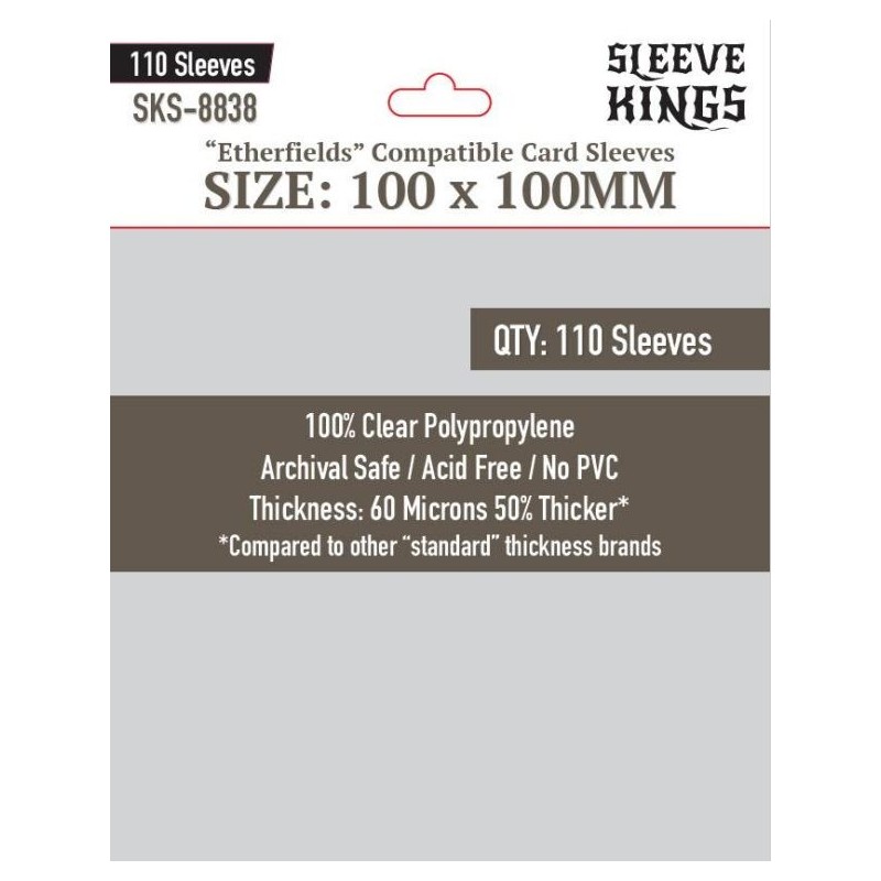 Standard Card Game Premium Sleeves (63.5x88mm) -55 Pack, 100 Microns, –  sleevekings