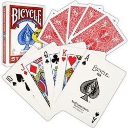 Baralho Bicycle Pro Poker Peek - Cor Vermelho em Promoção na