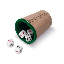 Poker Dice with Cup (Dados...