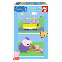 Puzzle Educa 2x9 Peppa Pig