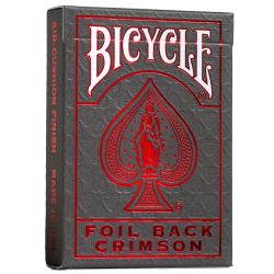 Bicycle Metalluxe Red Foil...